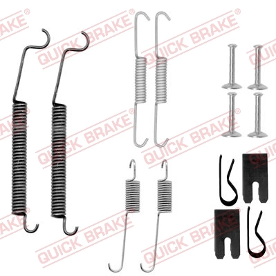 Accessory Kit, brake shoes